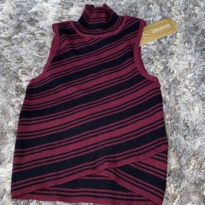 Sweater tank top